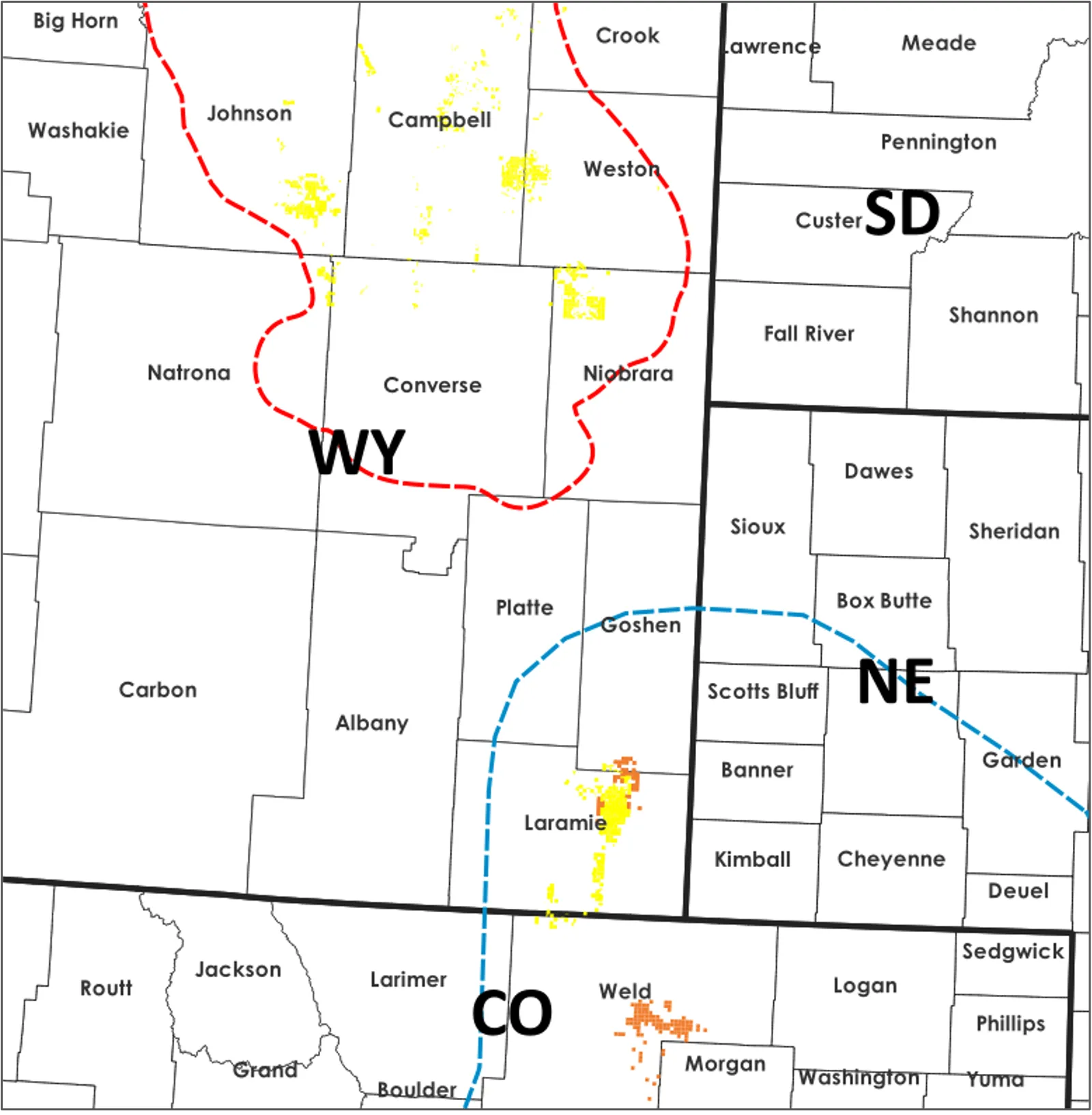 Rockies Map